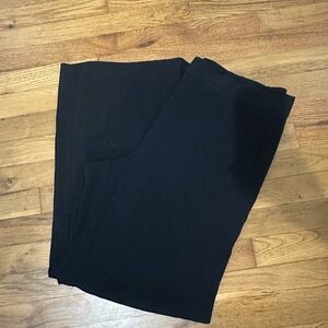 LOFT Black Dress Pants Structured Design